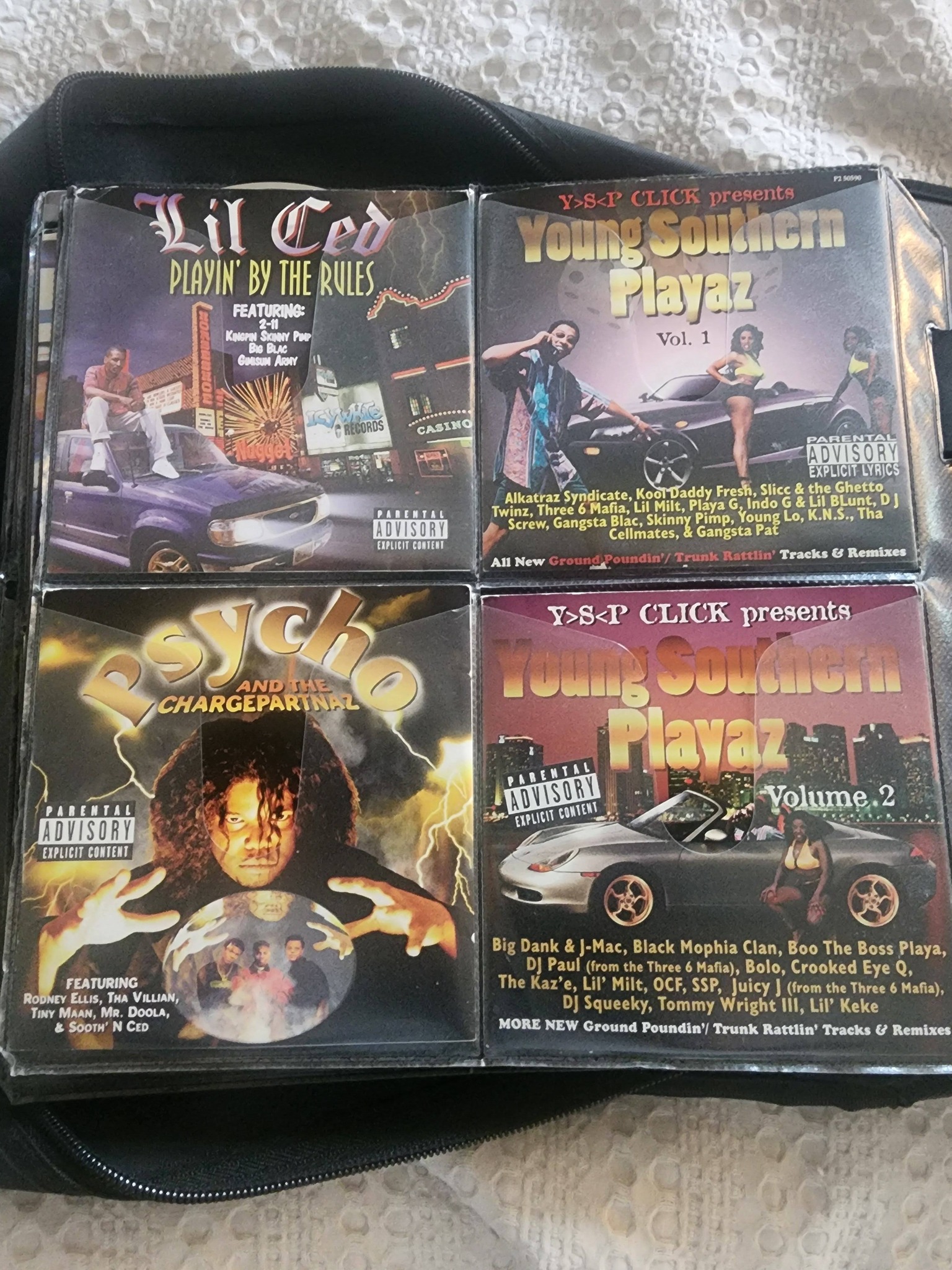 Southern Hip-Hop CDs from Three-6 and affiliates