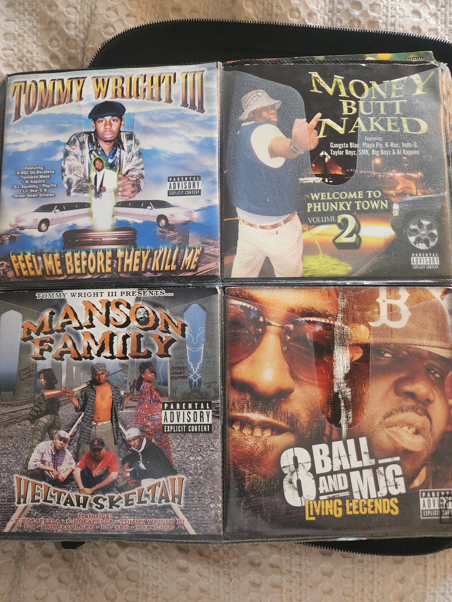 Southern Hip-Hop CDs from Three-6 and affiliates