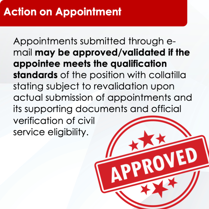 Philippine - III.5.a. 5. Action on Appointments a. Appointments ...