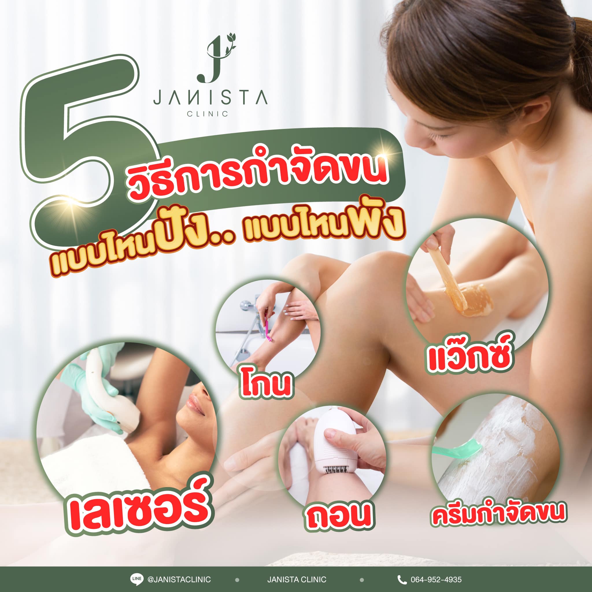 💡5... - Janista Clinic - เจนิสต้า คลินิกความงาม เชียงใหม่