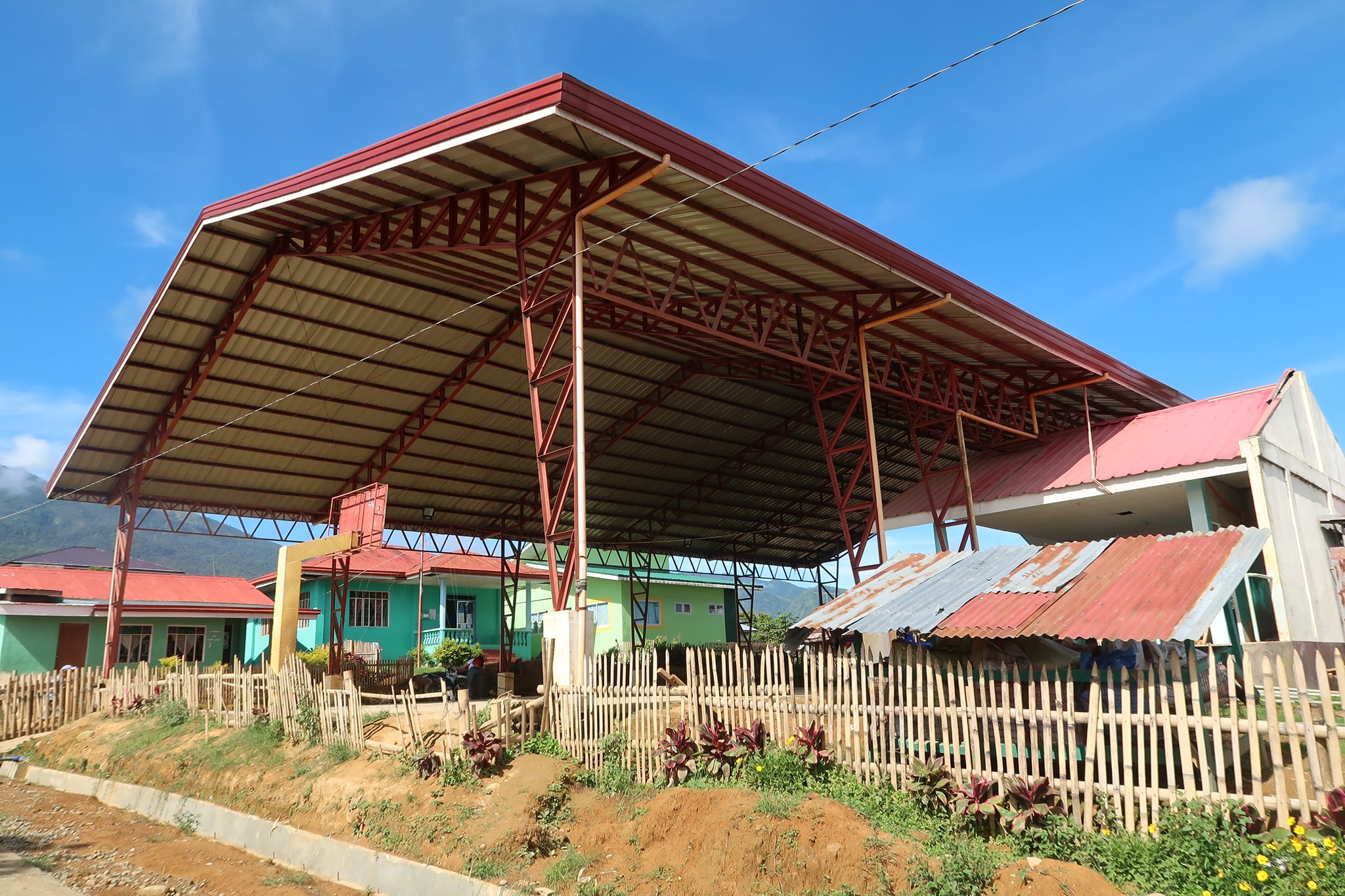 The newly built Covered Court in... - Municipality of Sumilao | Facebook