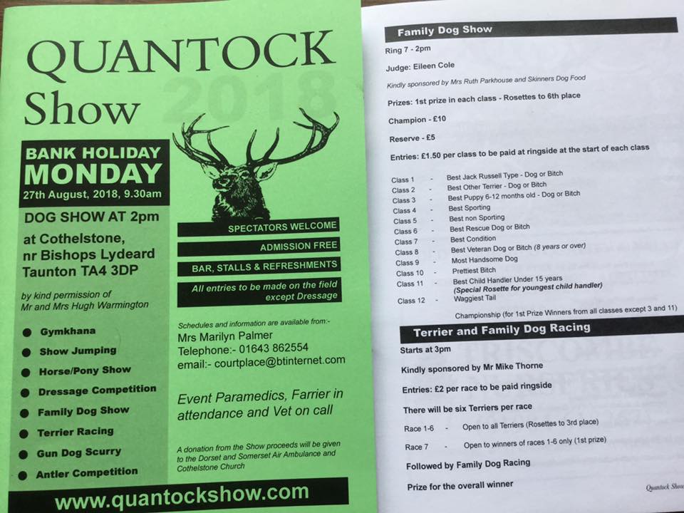 Quantock Show