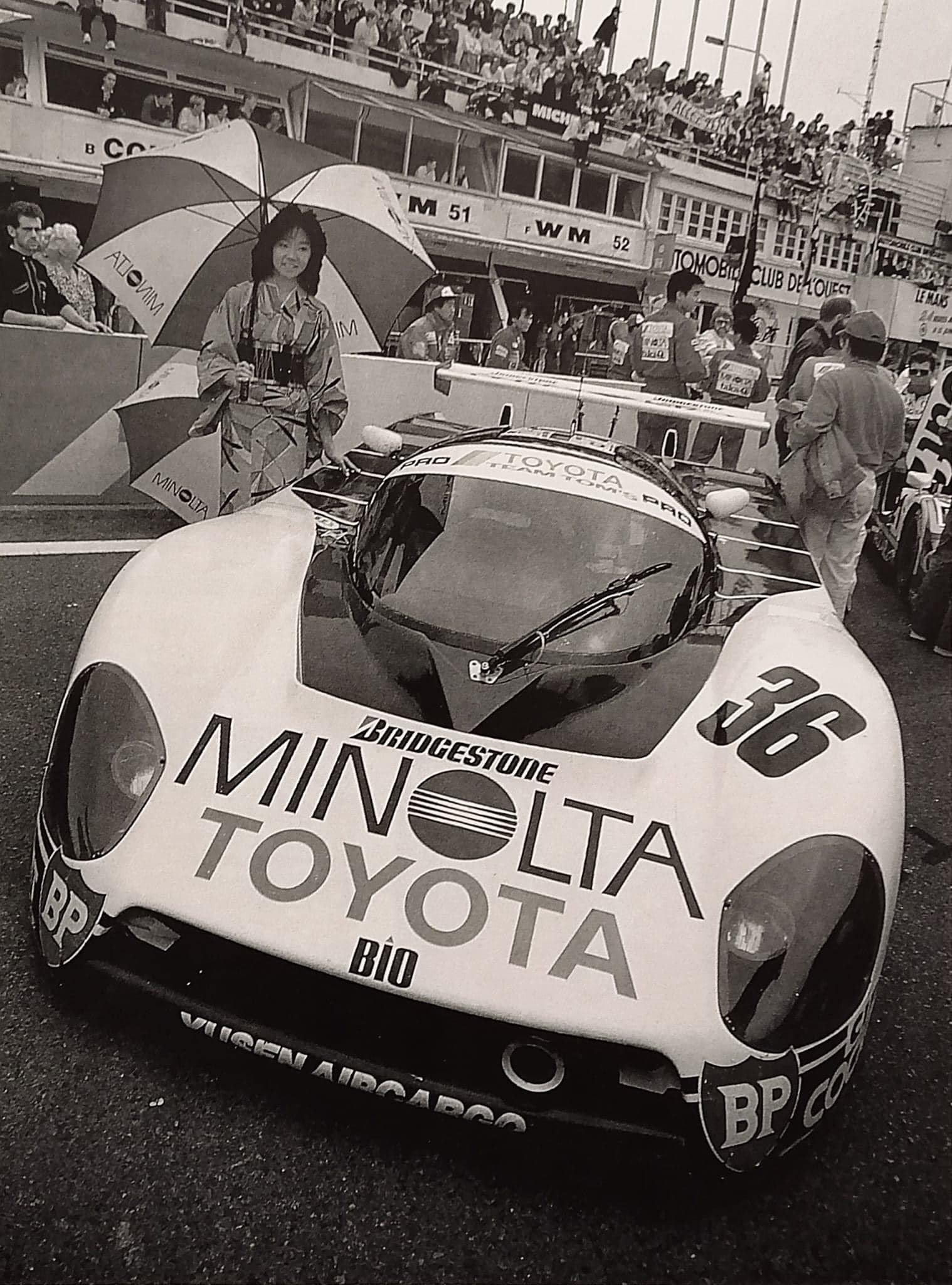 Minolta Toyota 88C 1988 Le Mans kit by Hasegawa