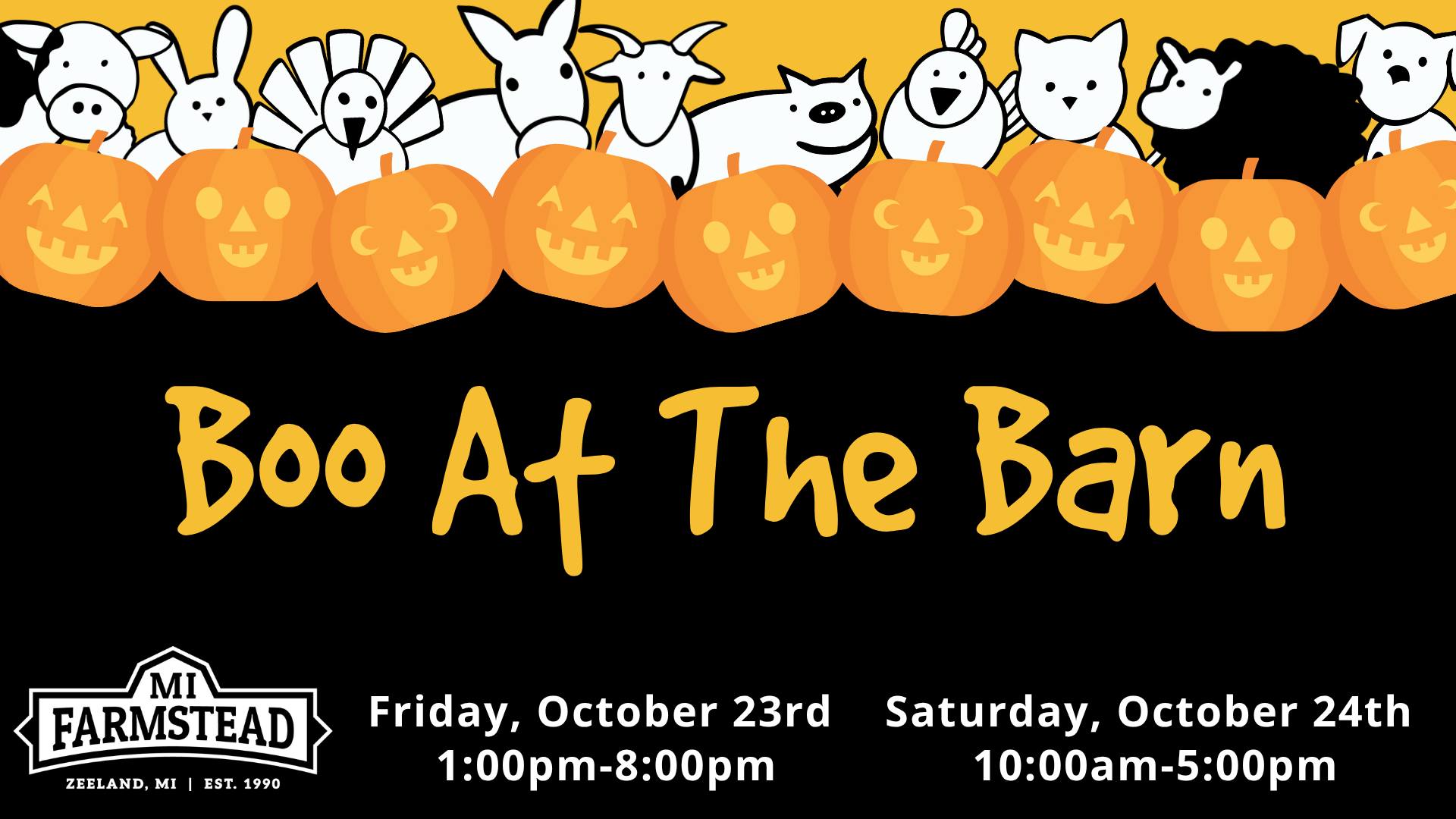BOO At The Barn