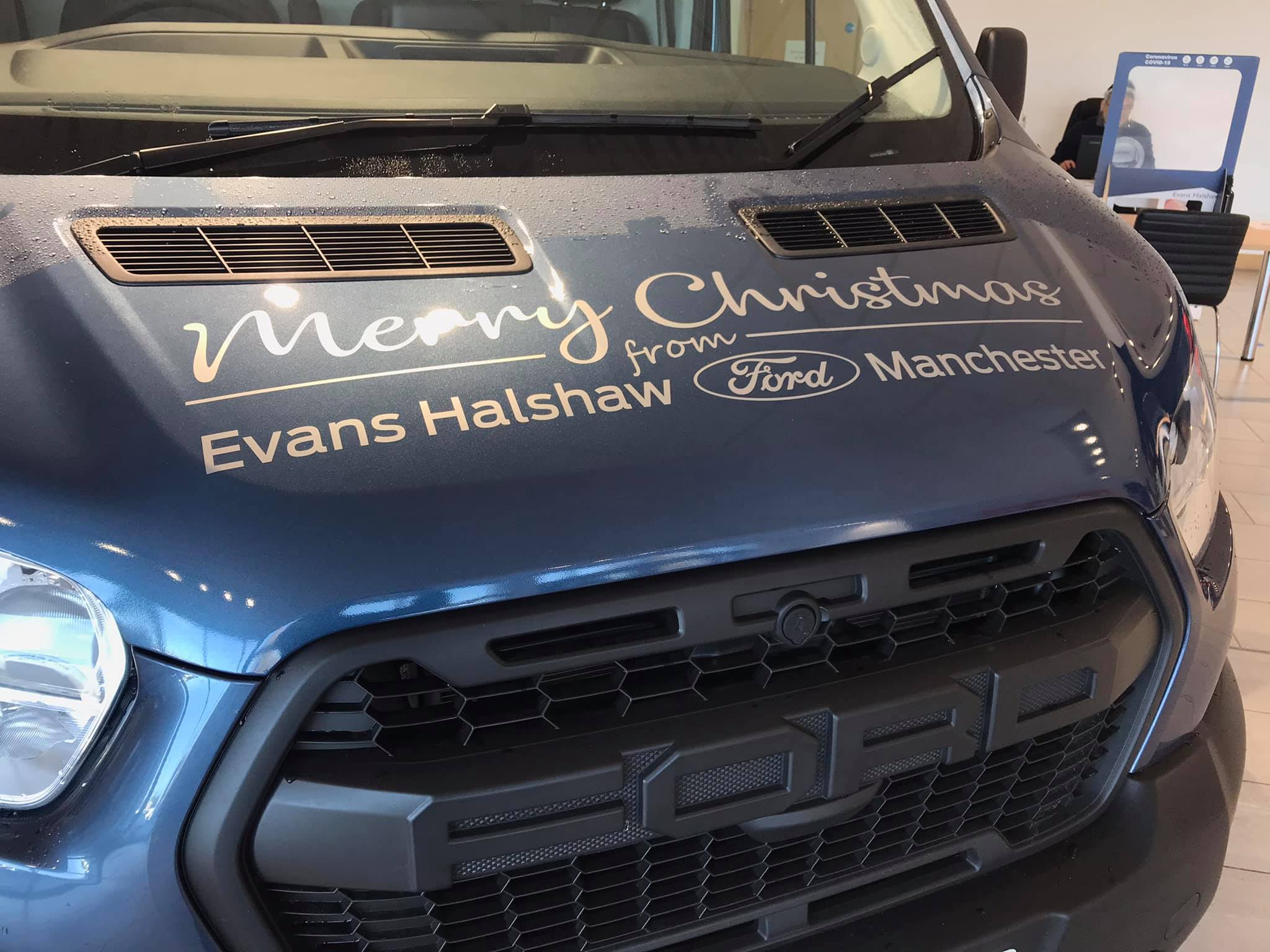 Vinyl Graphics at Evans Halshaw | Manchester