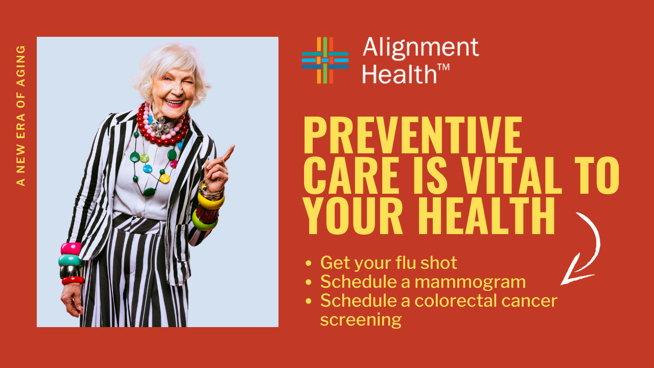 Alignment - Preventive care is important for your overall health and ...