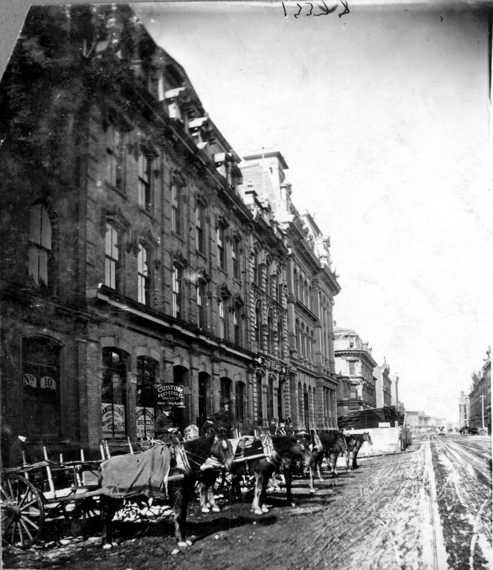センペルビウム　トロント Historic Toronto, ON street view from 1877