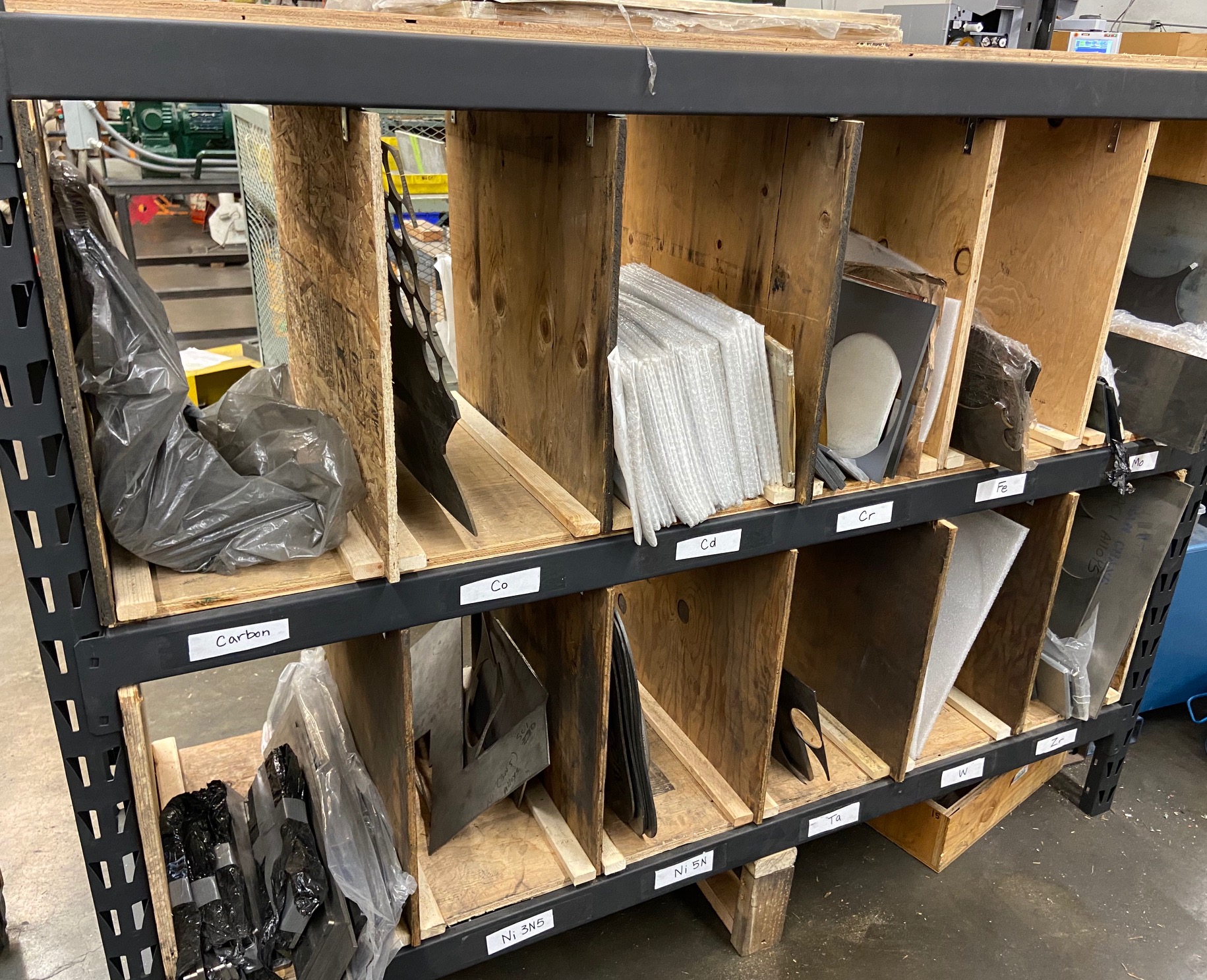 The new platestock shelf is finally... - ACI Alloys, Inc.