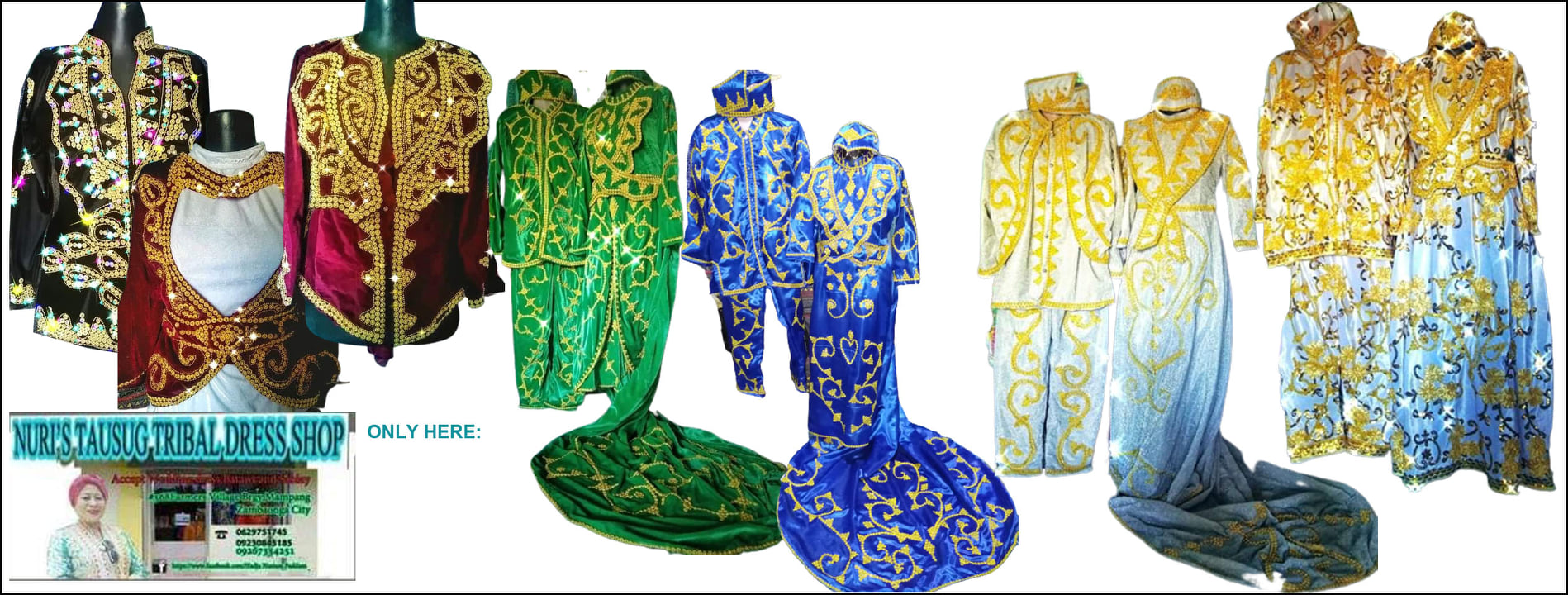 Nuri's Tausug Tribal Dress Shop | Zamboanga City