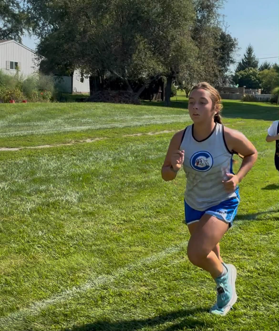 Arian and Amirah finished their cross country season at the middle