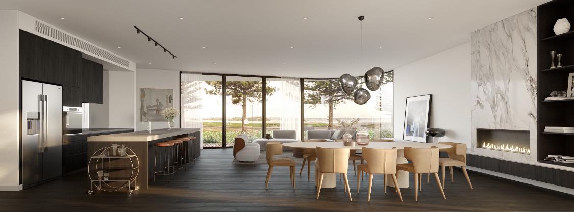 FKD Studio - Two luxury waterfront residences - Esplanade, Altona ...
