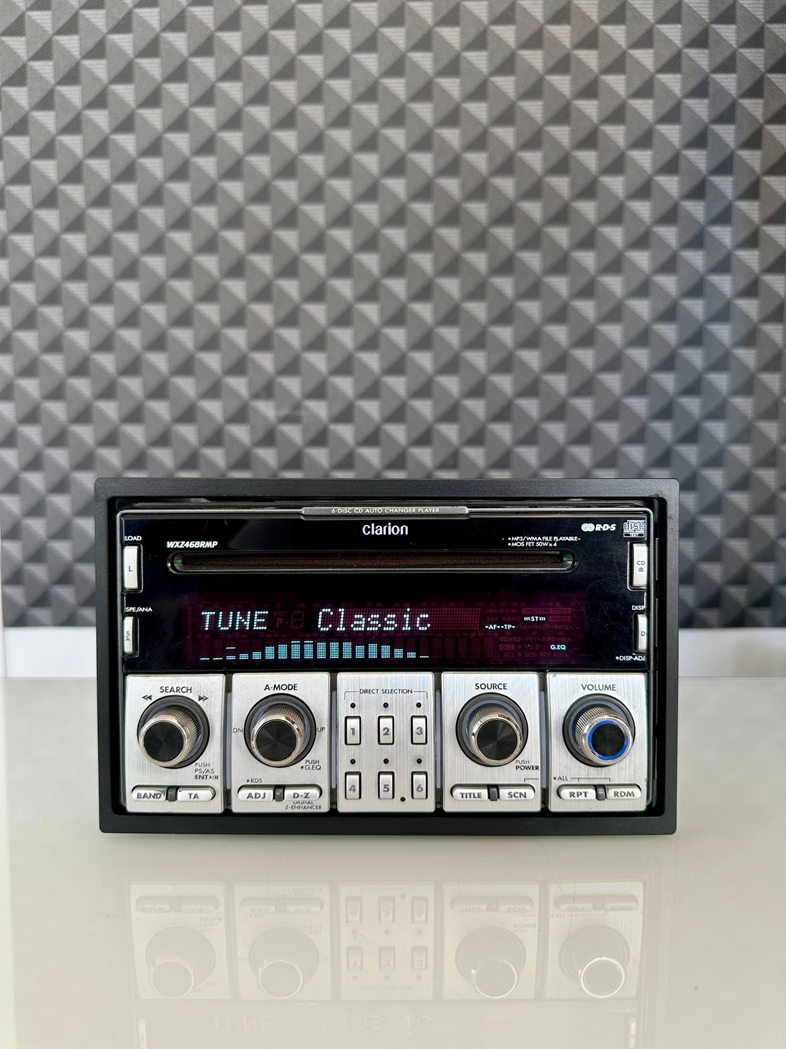 Clarion wxz468rmp double din car stereo for sale