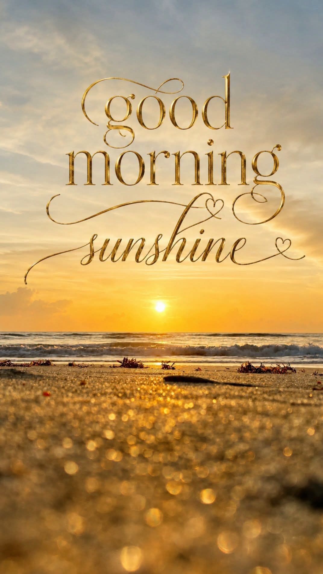 Good morning sunshine! 😎💛🌊 (good morming sunshine morning