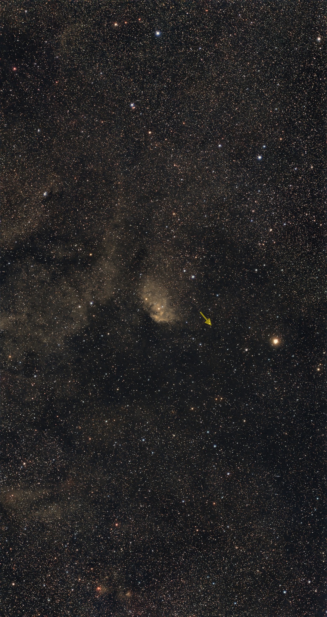 HD 226868 (V1357 Cygni) star near Cygnus X-1 black hole