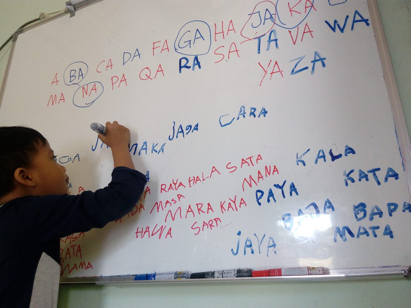 Alam Ihsani Nature School Suku Kata Vokal A Assiddiq 5 Tahun Mengenal Sebutan Suku Kata Mampu Menulis Suku Kata Yang Disebut Mengetahui Suku Kata Yang Ditulis 32 Perkataan Yang Ditulis Berhenti