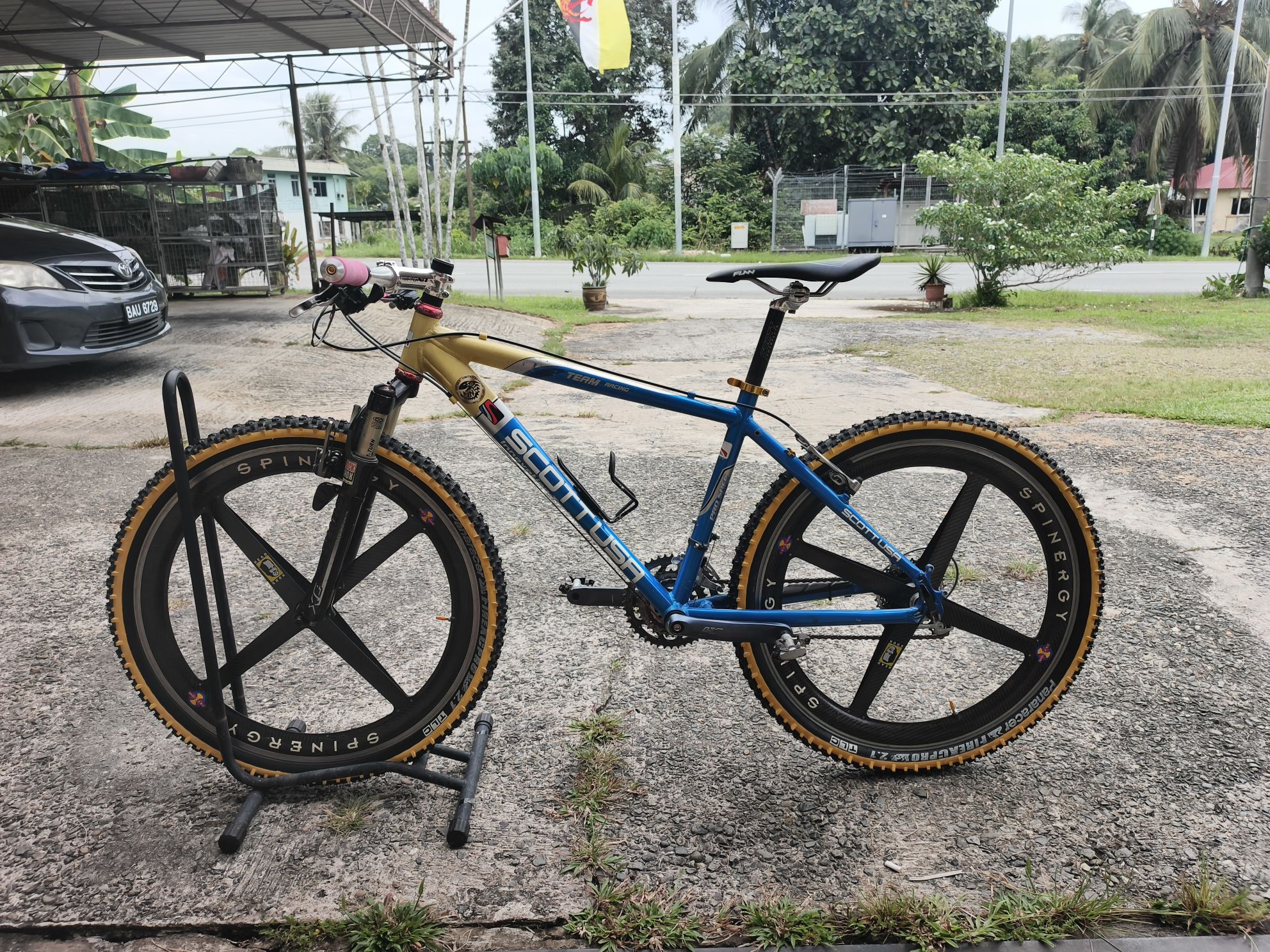 ☠️ BoX ClaN RetrO 🇨🇭 Vintage MTB Museum SCOTT USA COMP RACING