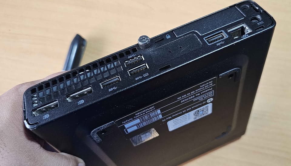 HP ProDesk mini Linux workstation with i5 and 16gb ram