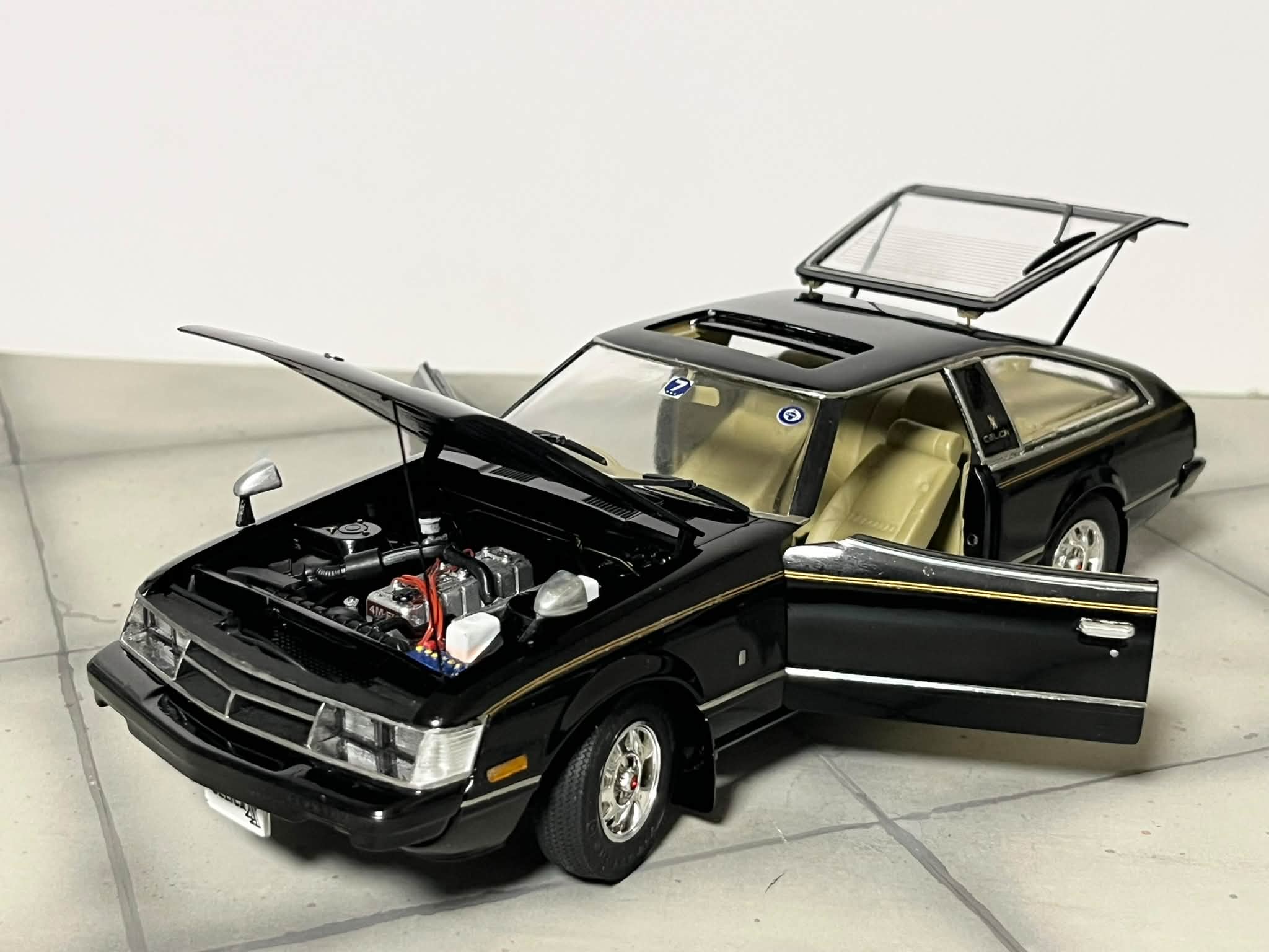 グンゼ産業1/20トヨタ セリカXX モデルカーズ掲載記念 撮影会の時点