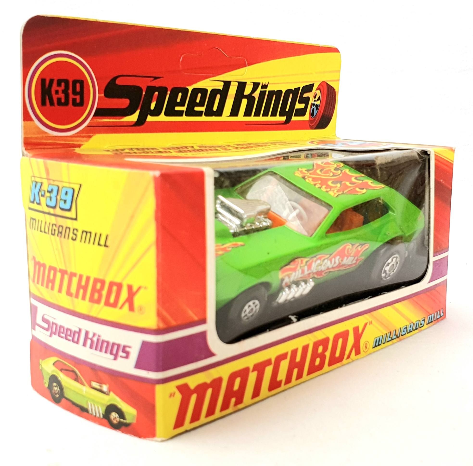 Vintage Matchbox Speed Kings 1972 Ford Pinto dragster