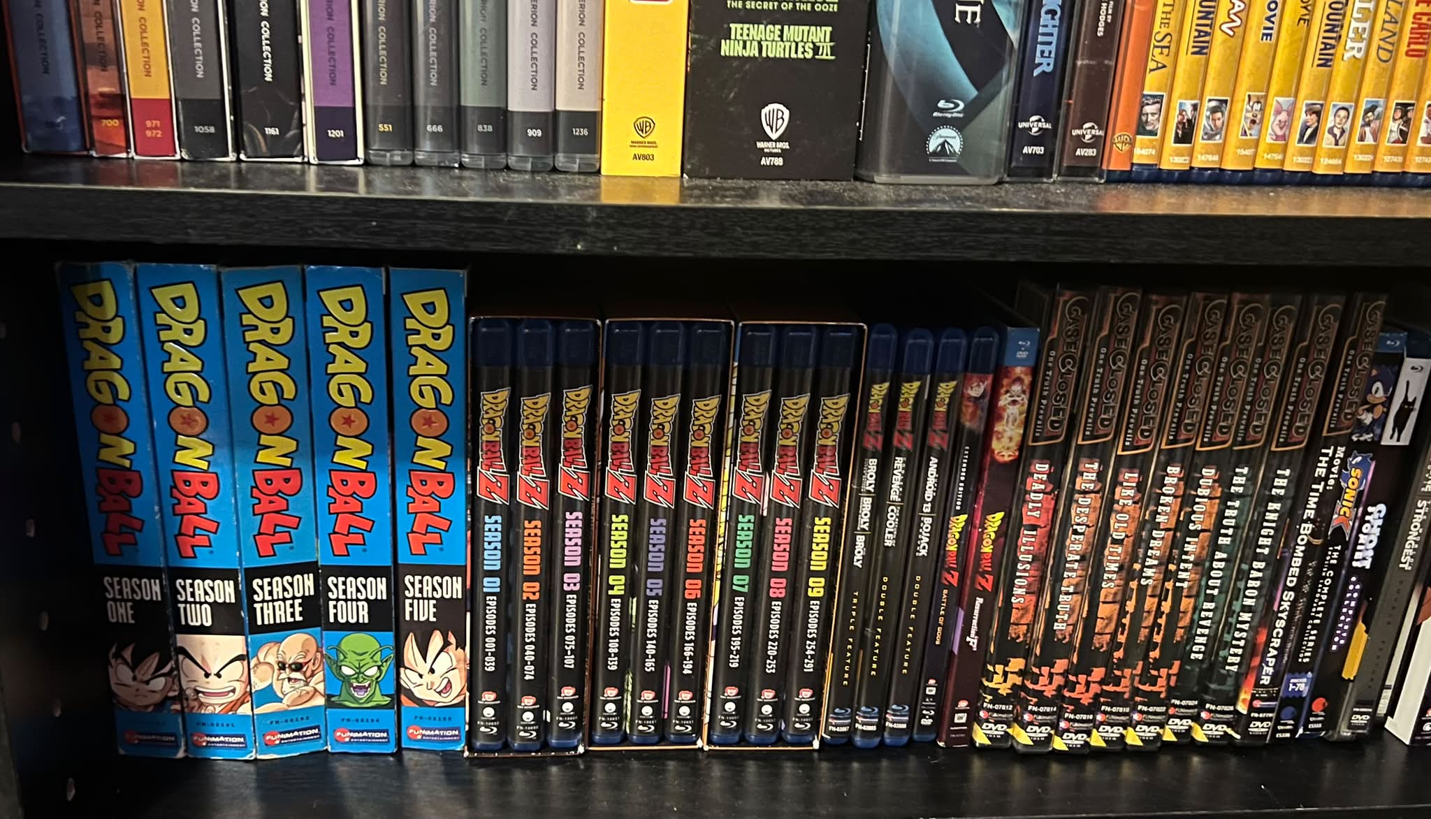 Complete Dragon Ball, Z, and Super Blu-ray collection