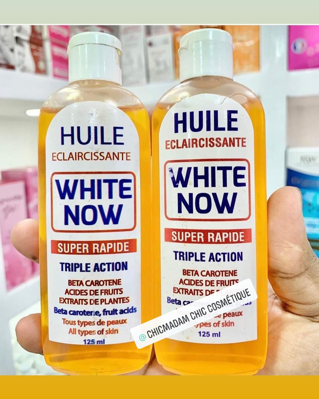 Huile éclaircissante DISAAR à La Vitamine C – Pour Taches Brunes Et Hyperpigmentation