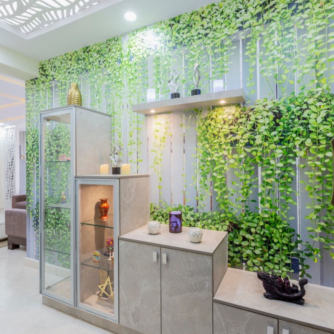 DesignCafe - Let’s have a look at this beautiful 3BHK...