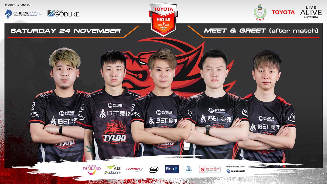 TOYOTA Master CS:GO Bangkok 2018... - TOYOTA Master CS:GO | Facebook
