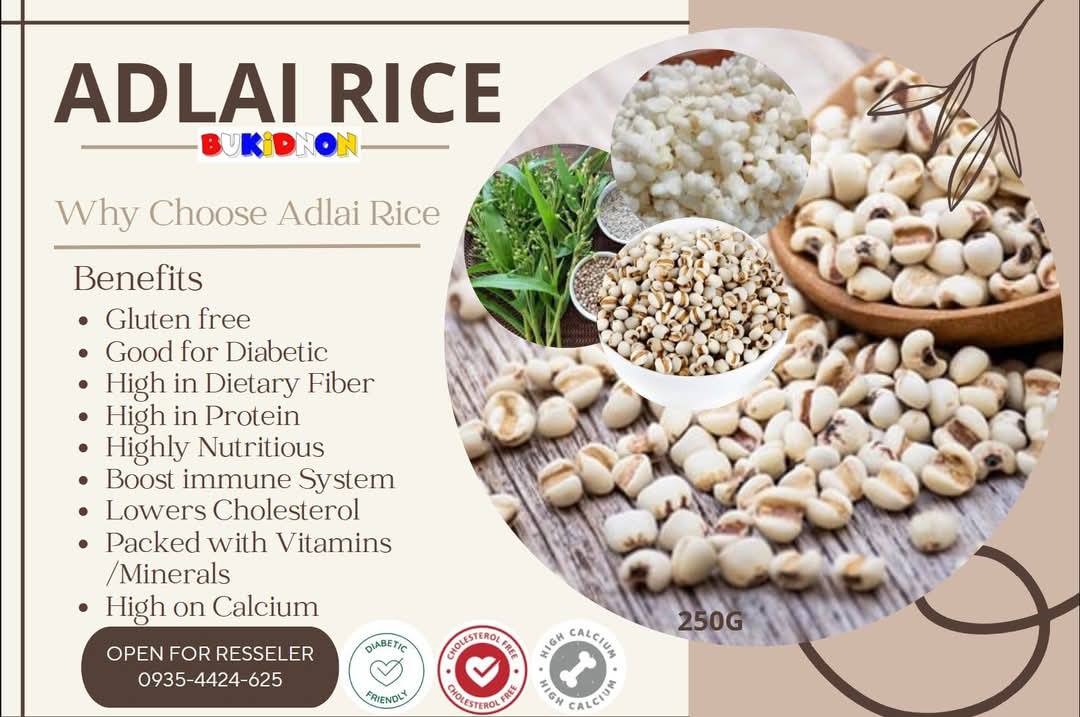 Ariel Acaylar - ADLAI Rice Good for Diet?? Yes, adlai... | Facebook