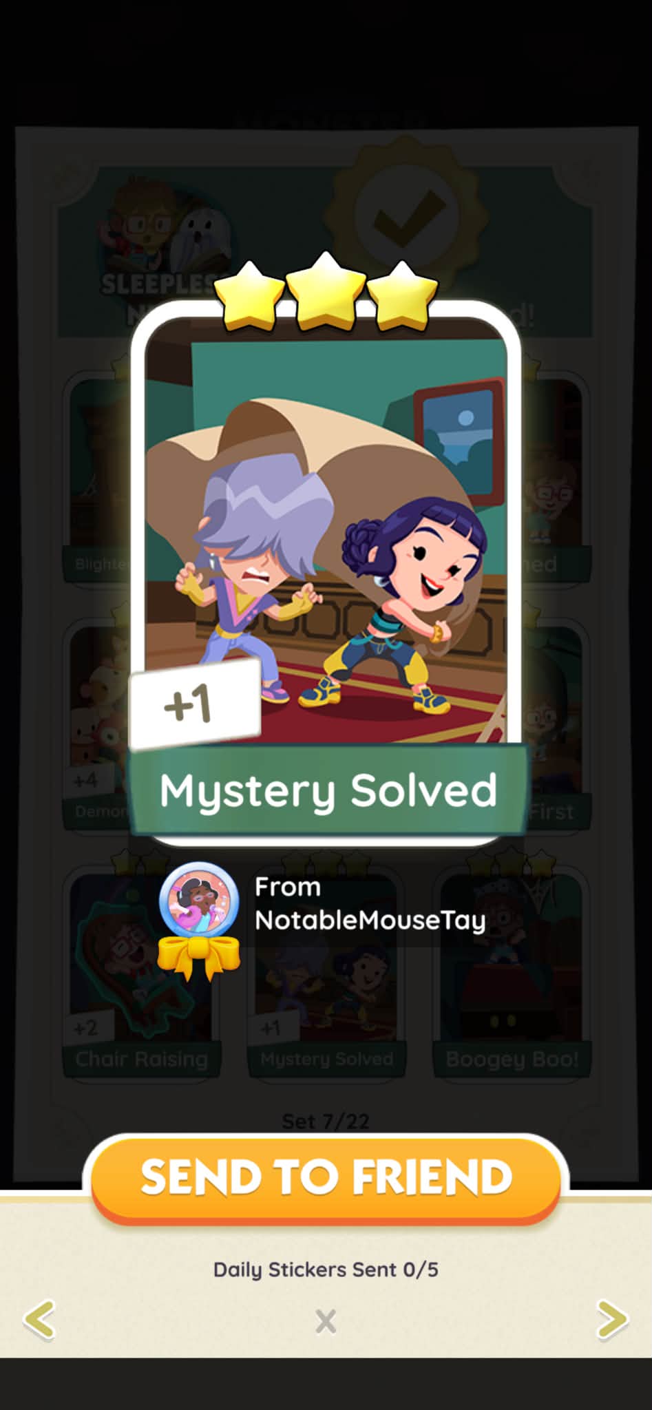 only need 4 stars + trade? MGO94424N5G2 +1 MYSTERY SOLVED FROM