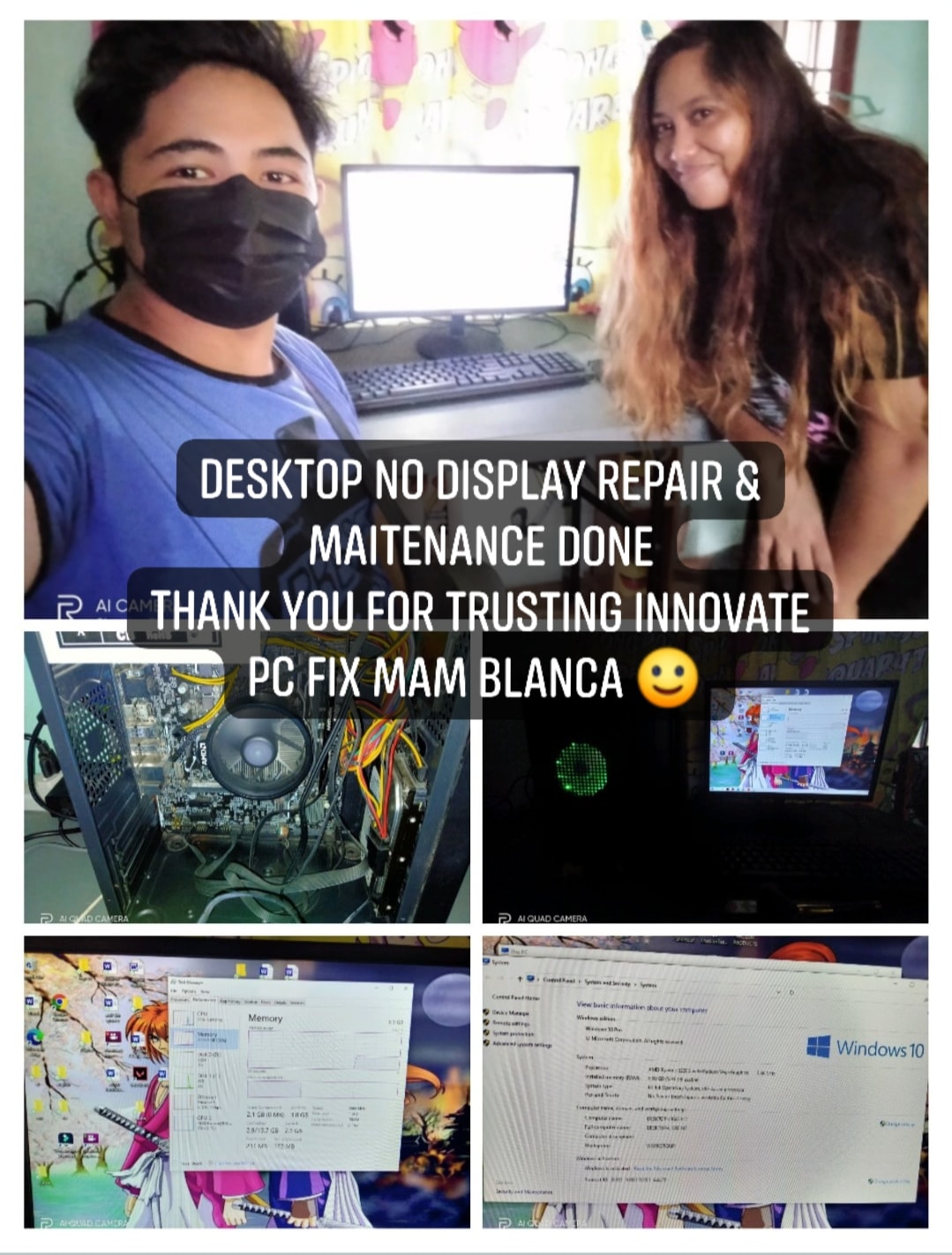 INNOVATE PC FIX - ️DESKTOP NO DISPLAY REPAIR &... | Facebook