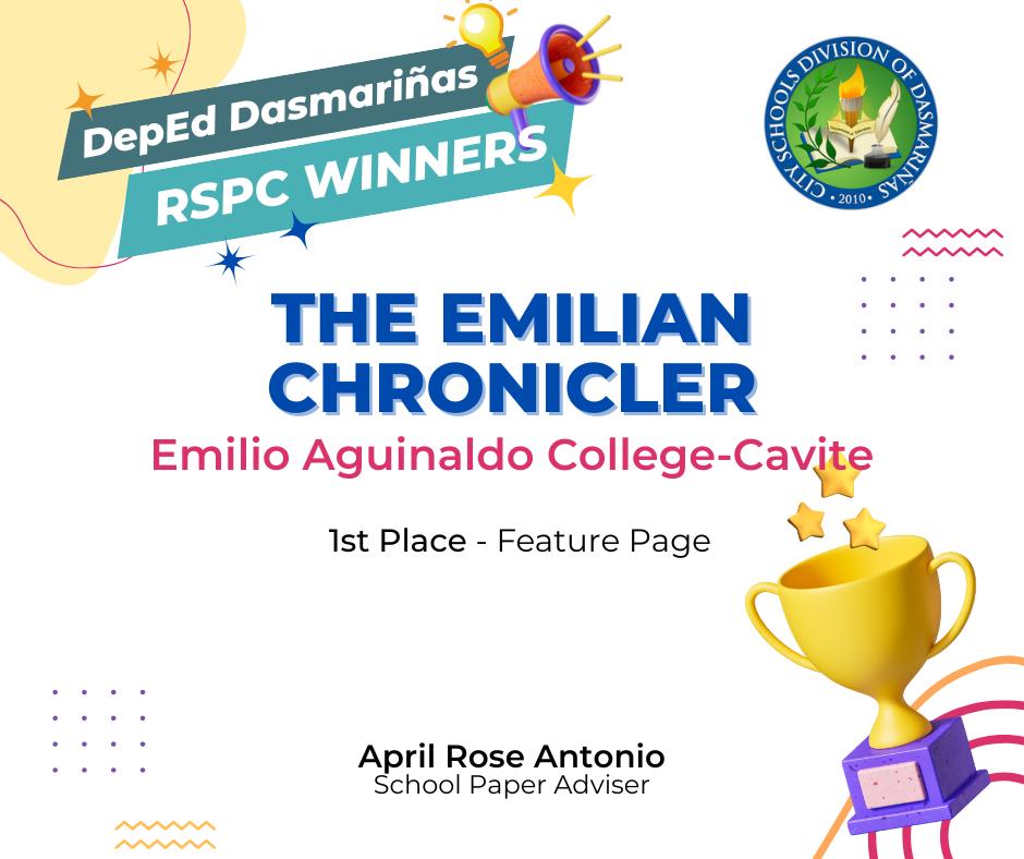 DepEd - Emilio Aguinaldo College Cavite | Facebook