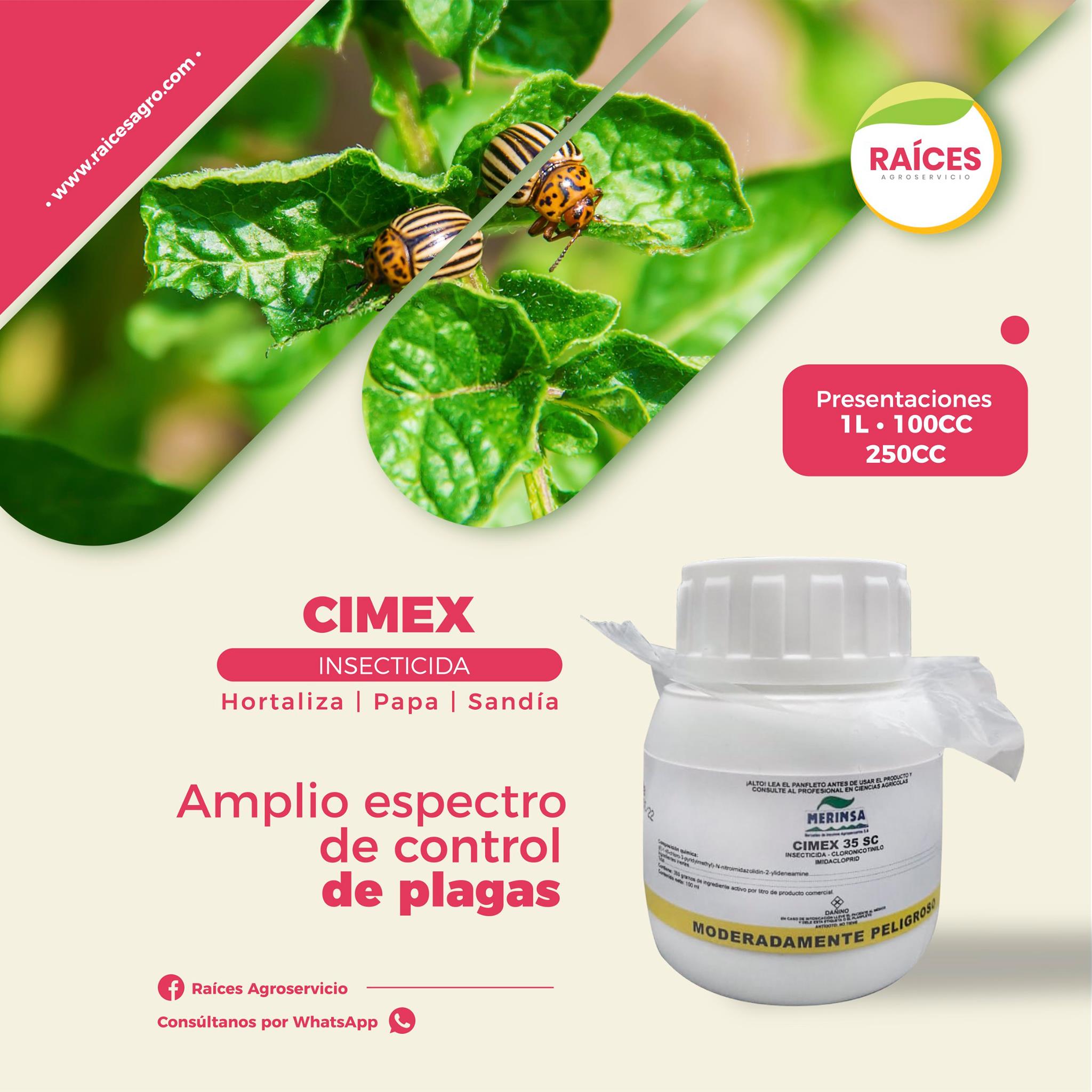 🌱 CIMEX 35 SC es un insecticida... - Raíces Agroservicio | Facebook