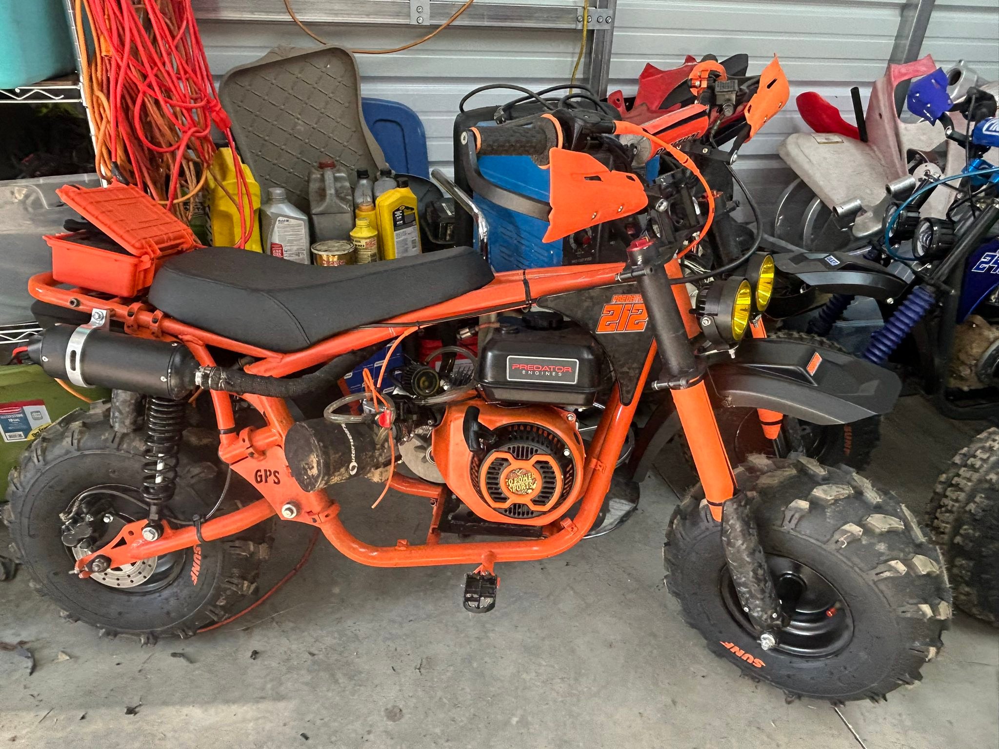 a coleman mini bike with a 212 predator motor Upgrade Easy Quick Fast Pull Start Recoil Starter Assembly Fit for 212, CT200U 200cc B200R Bike, Pull Cord Start Honda 6.5HP GX160 196 Hisun Engine KT196 Go Kart Can a Predator 224 motor