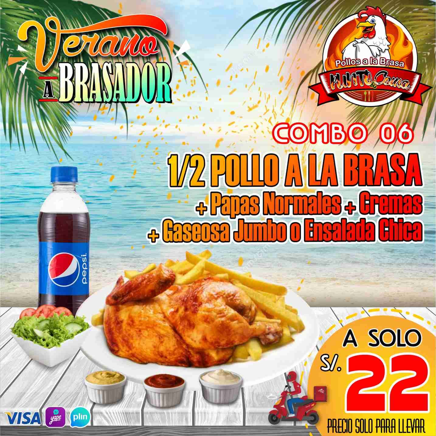 PUNTO & Coma - Pollos a la Brasa | Chorrillos