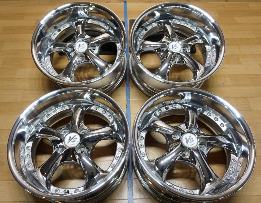 Work lanvec LF1 18x8j 2 piece Made in Japan.