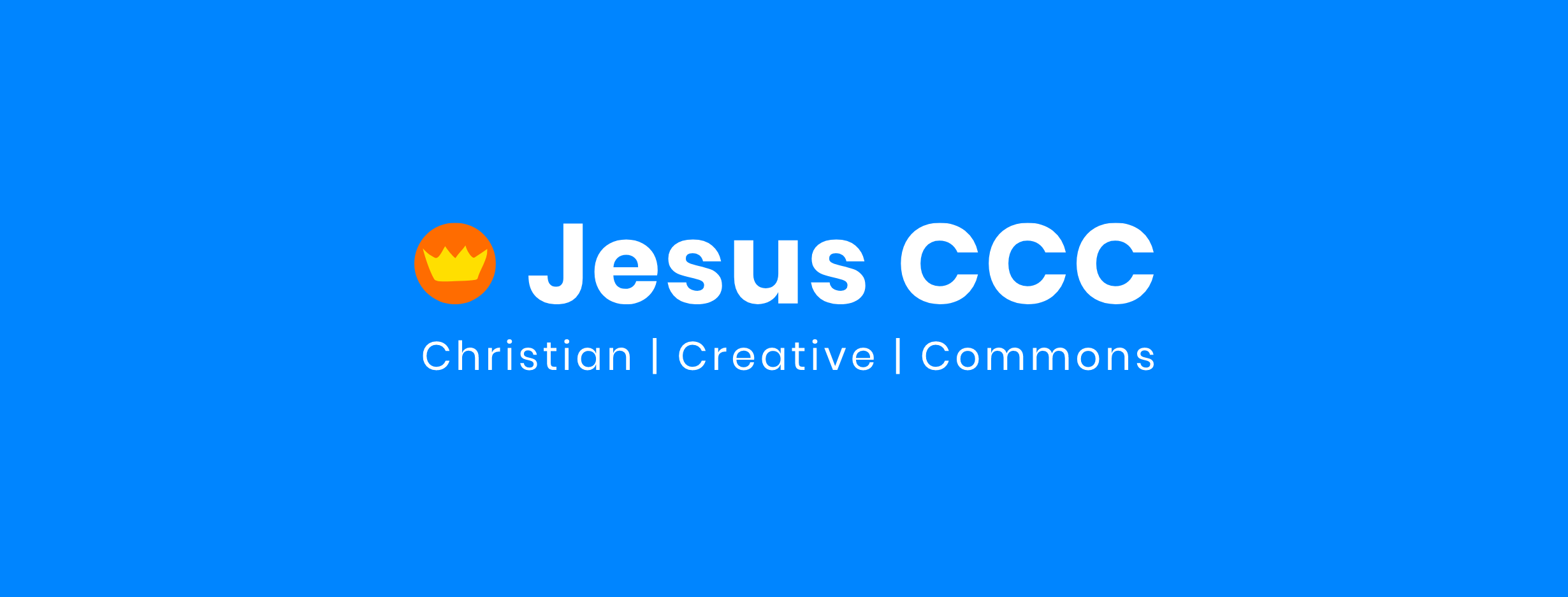Jesus CCC - Christian, Creative, Commons