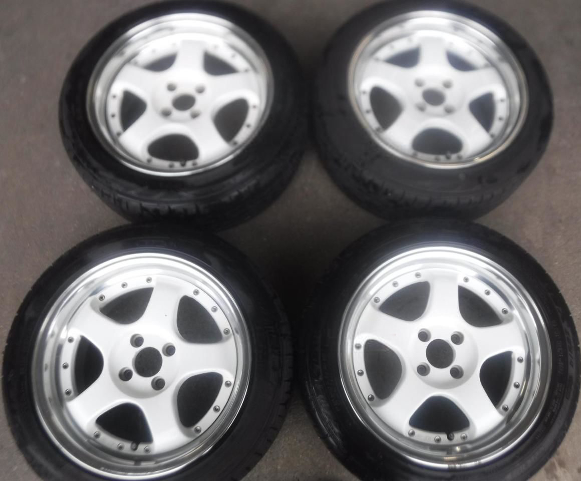 In stock: A set of Speed Star Racing '265' wheels, in 15x6.5 +34B