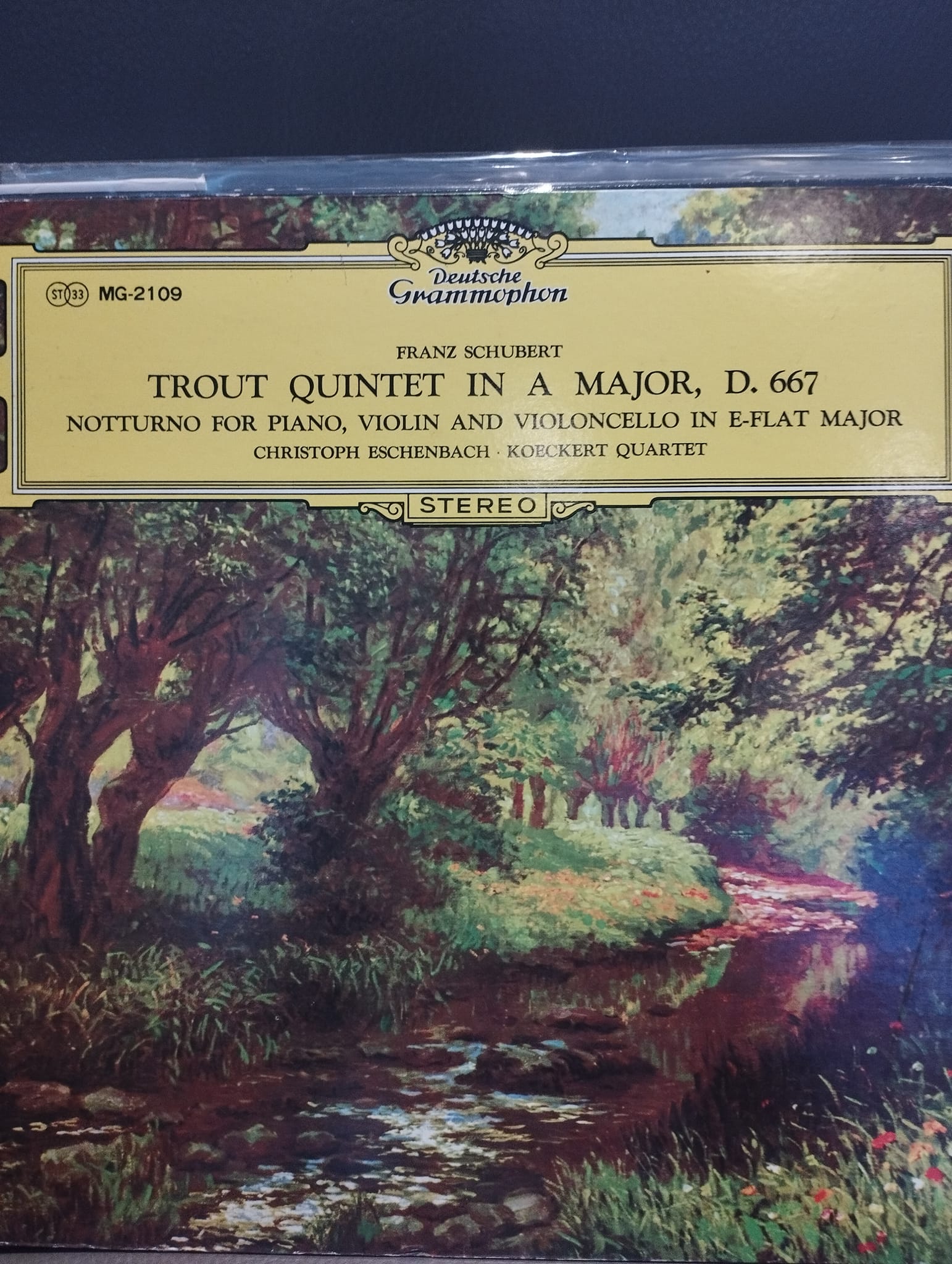 Listen and try to compare these 2 Trout Quintet pieces today