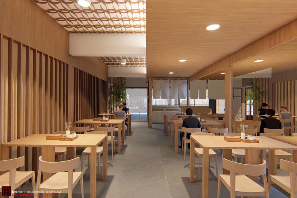 New design of Kin Restaurant @... - Map Architect co.,ltd