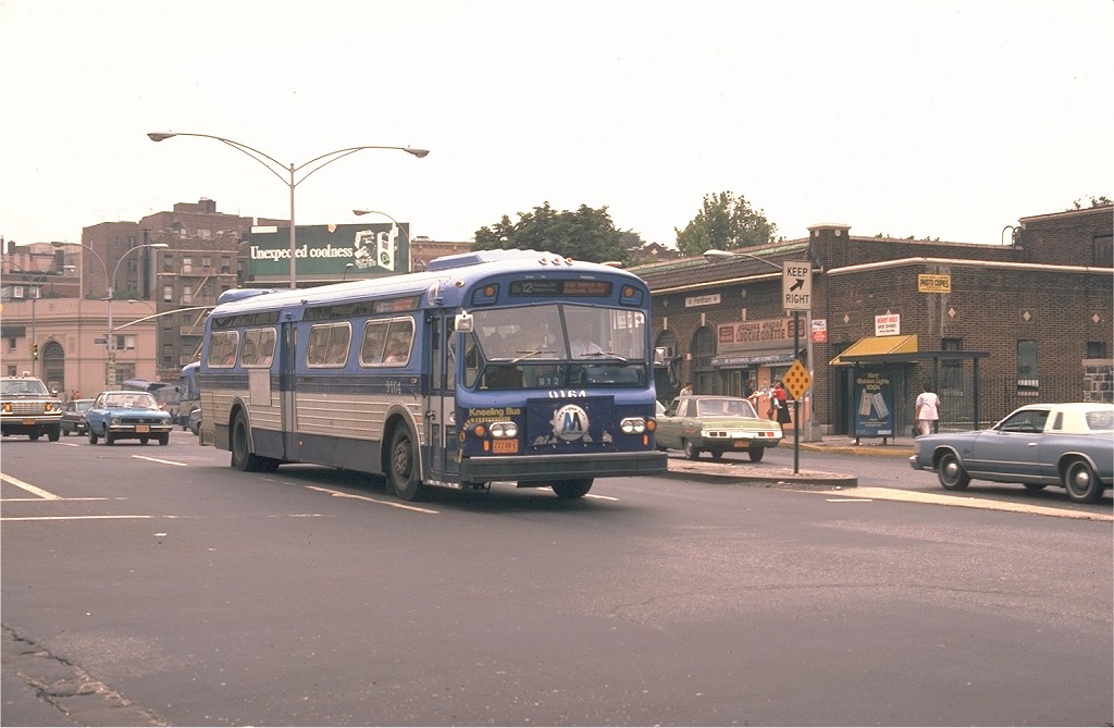 1974 Flxible New Look bus on M16 route in Manhattan