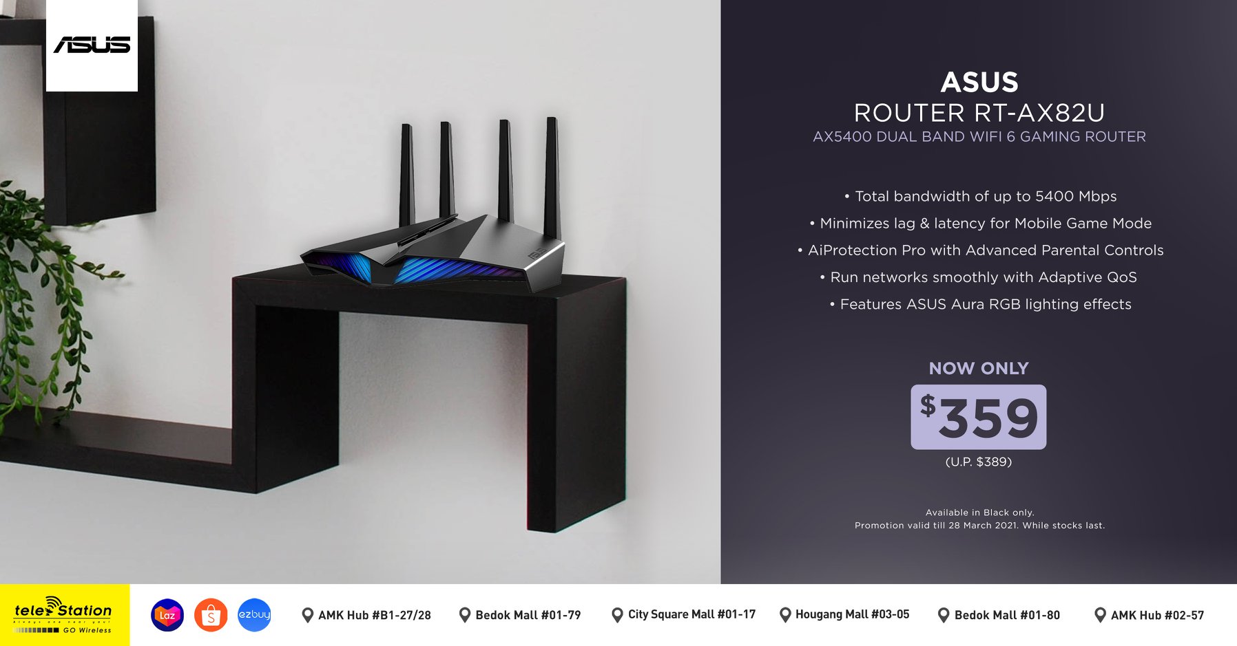 Introducing Asus Router... - Telestation AI SmartHome | Facebook