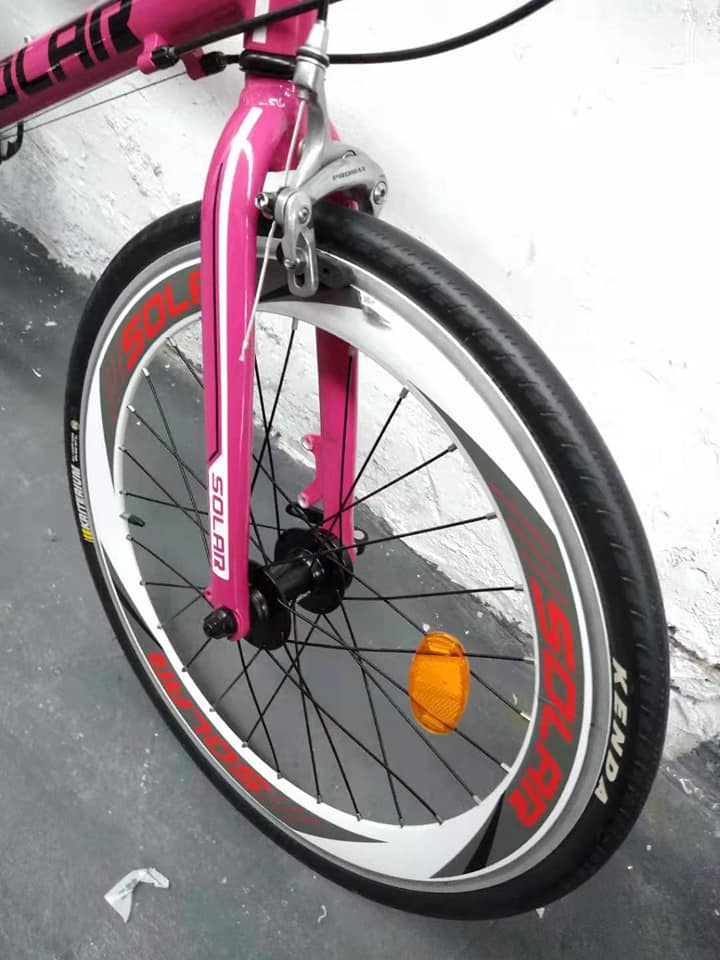 香港平價二手各種單車買賣、租借 - 極極極新淨，全新閑置 Solar mini Pro R 16速 鋁合金 中刀鈴...