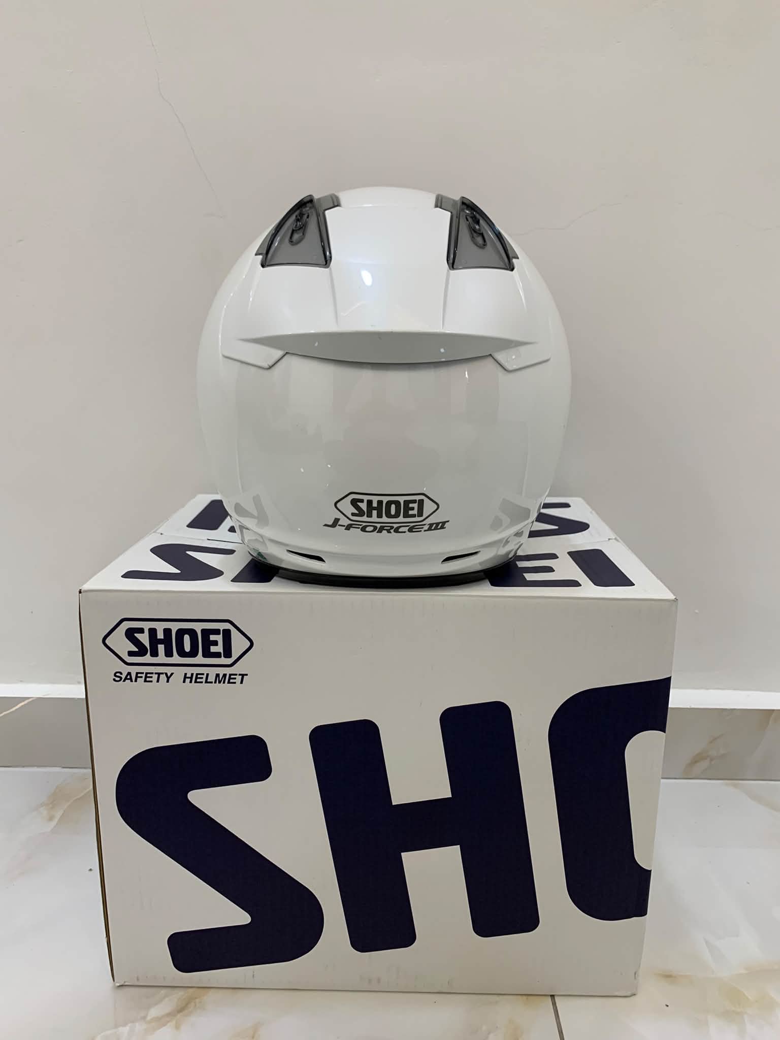 Shoei J Force 3 PearlWhite Made In Japan Size L Rm2600 Free Pos