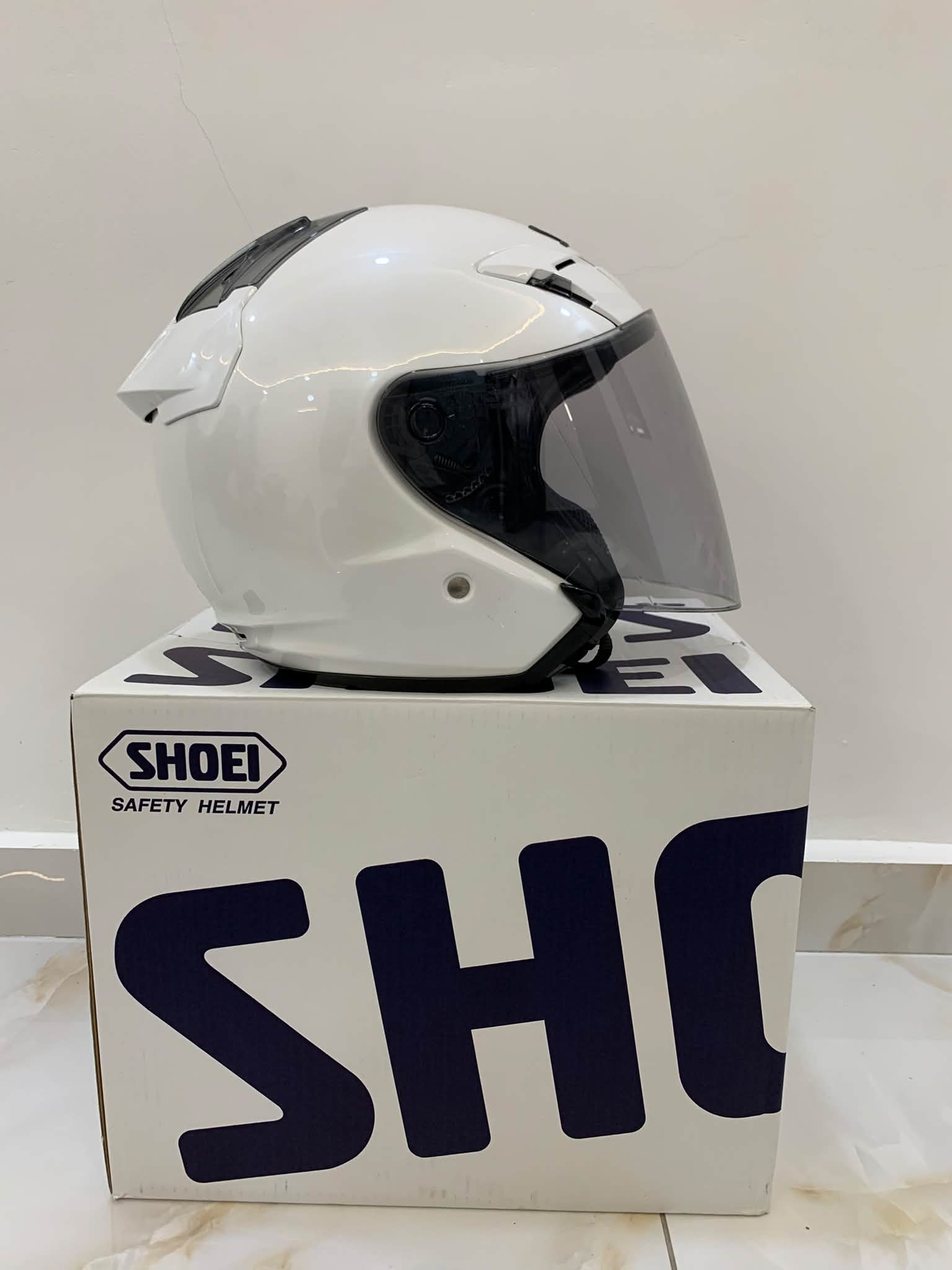 Shoei J Force 3 PearlWhite Made In Japan Size L Rm2600 Free Pos