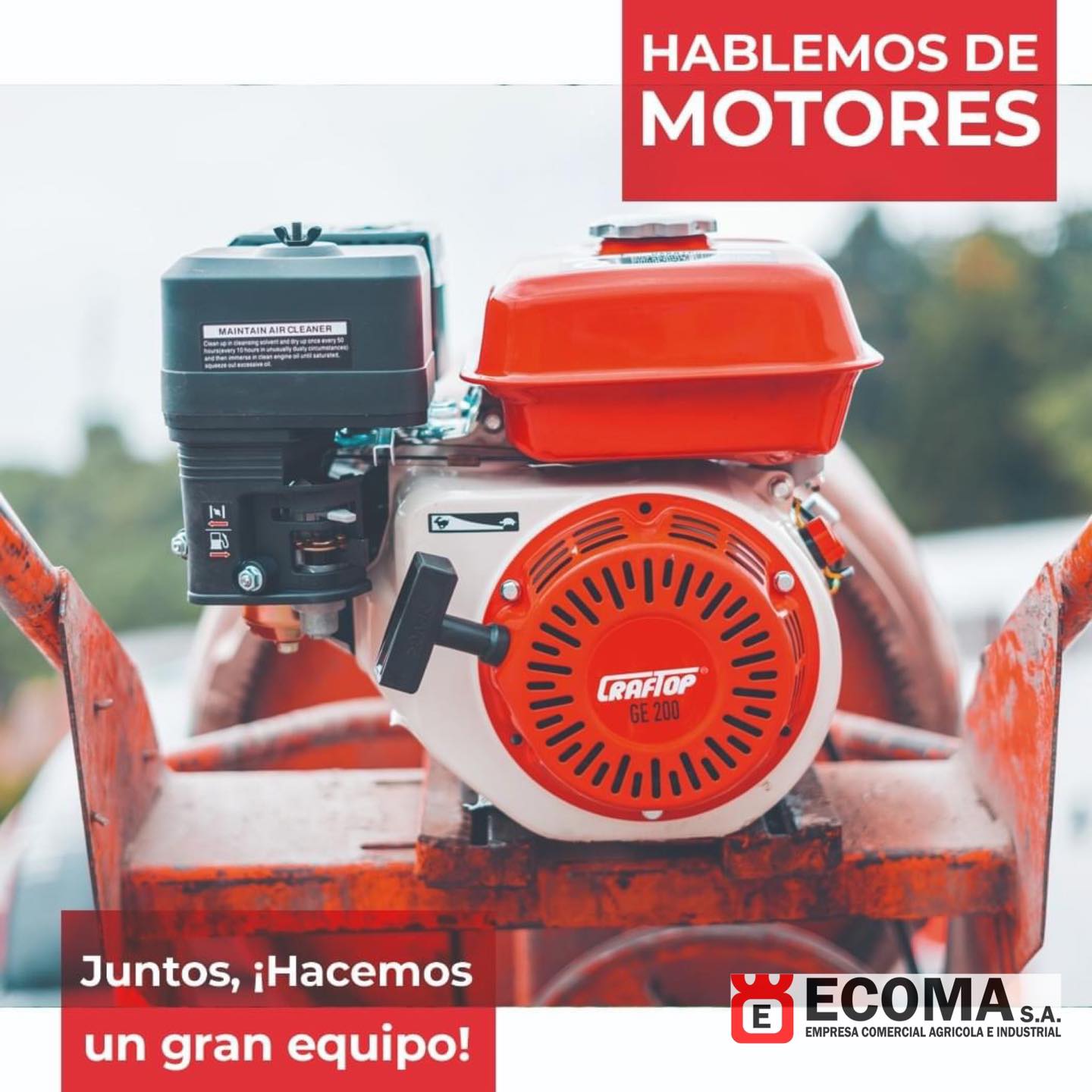 Ecoma Cobán - Los Motores Craftop son ideales para... | Facebook