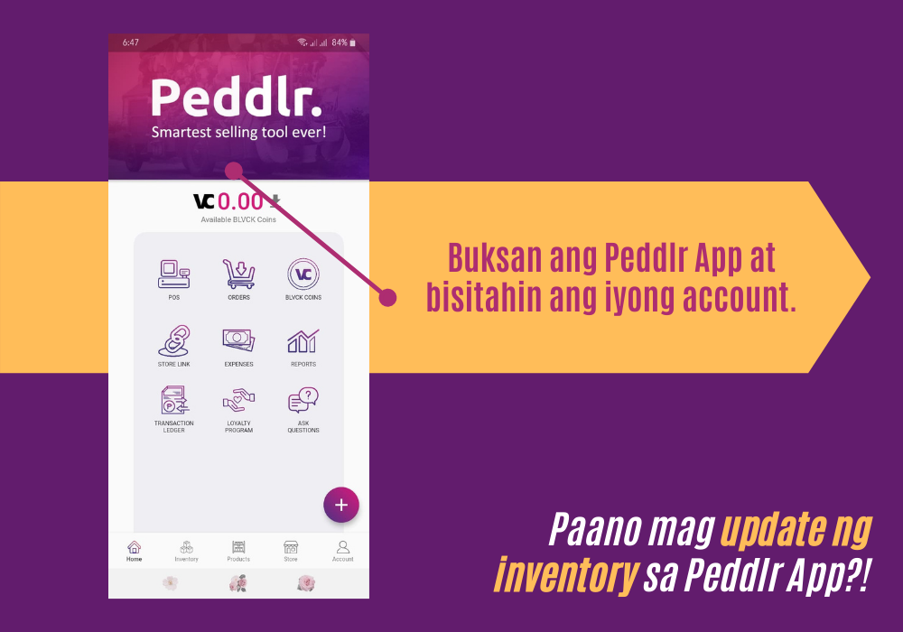 Peddlr - ‼️Paano mag-update ng inventory sa Peddlr App? ‼️