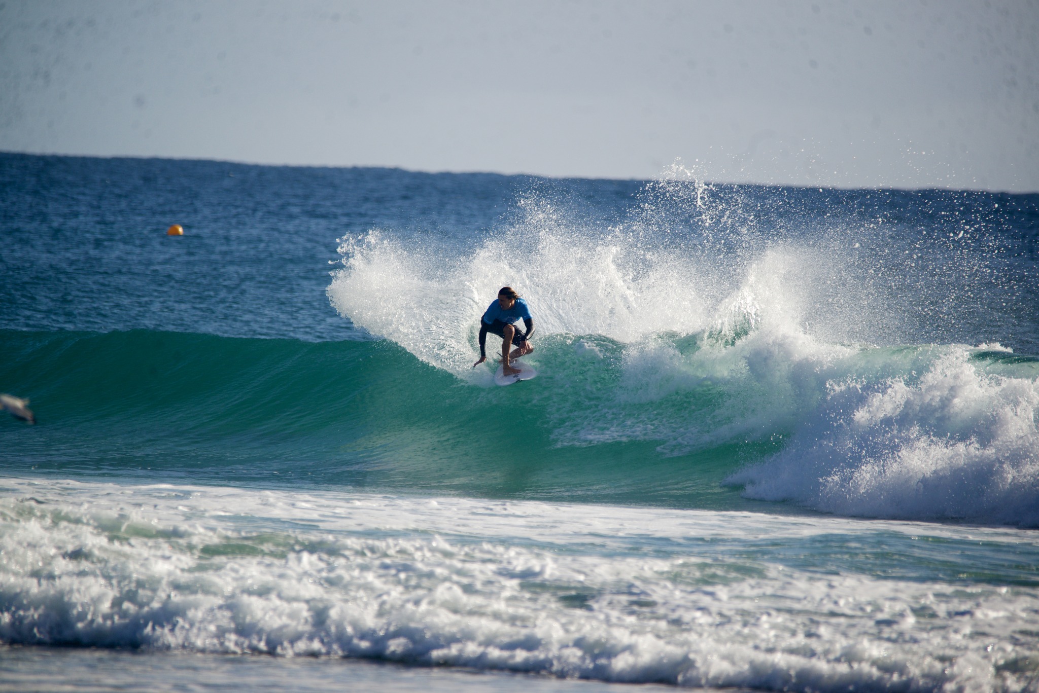 Surfing AT Snapper WSL