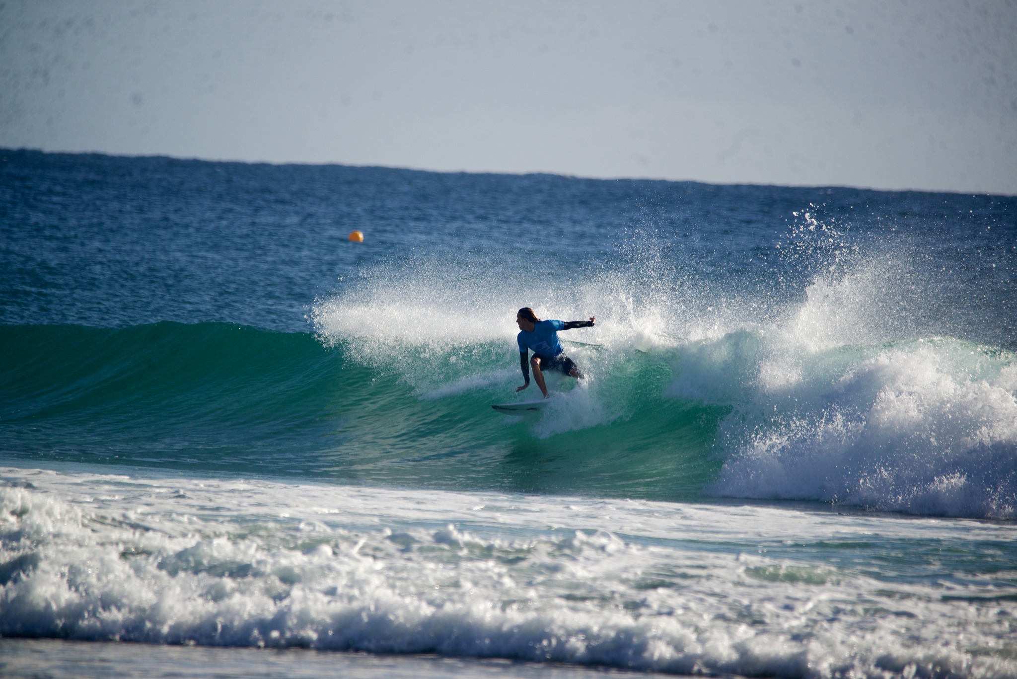 Surfing AT Snapper WSL