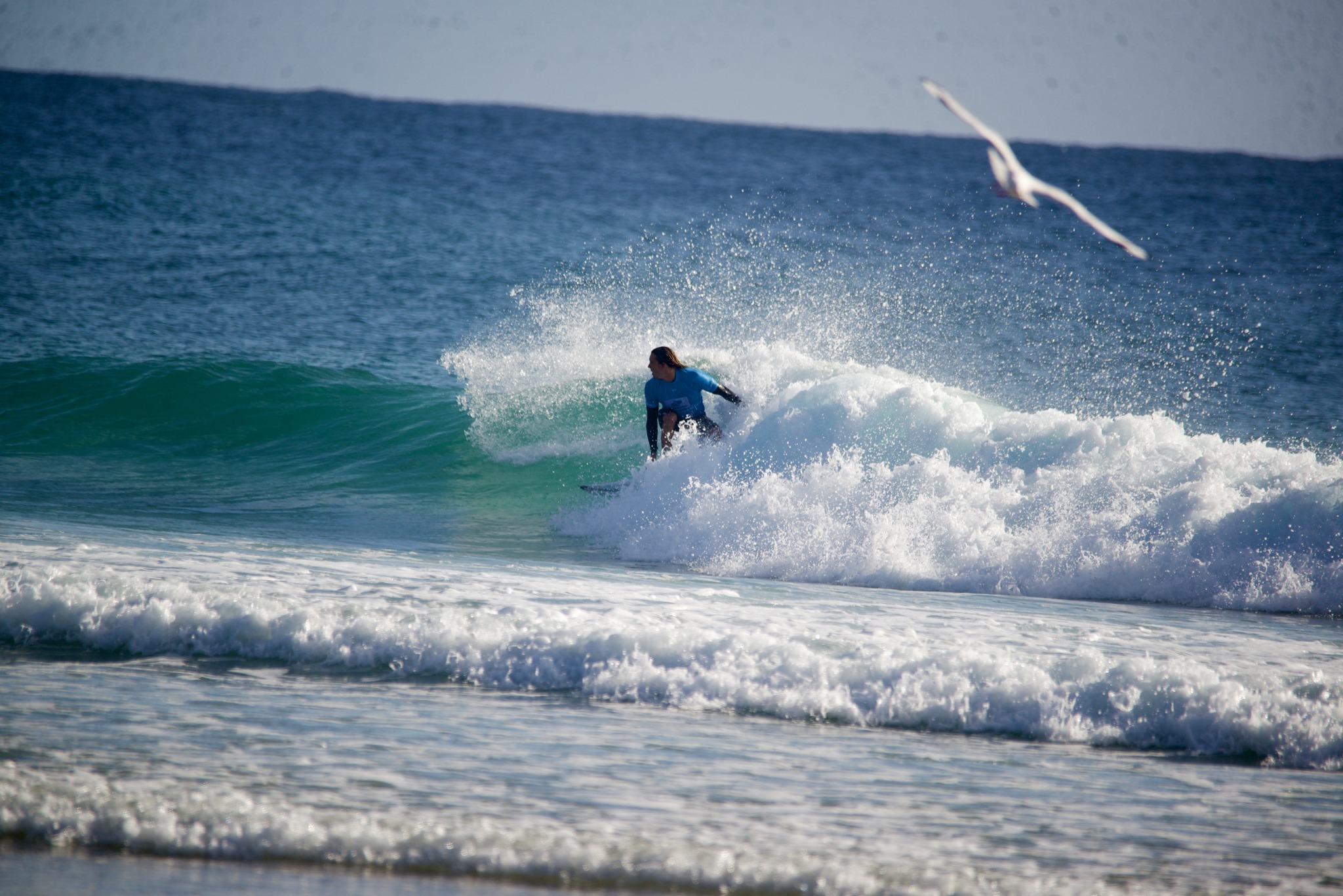 Surfing AT Snapper WSL