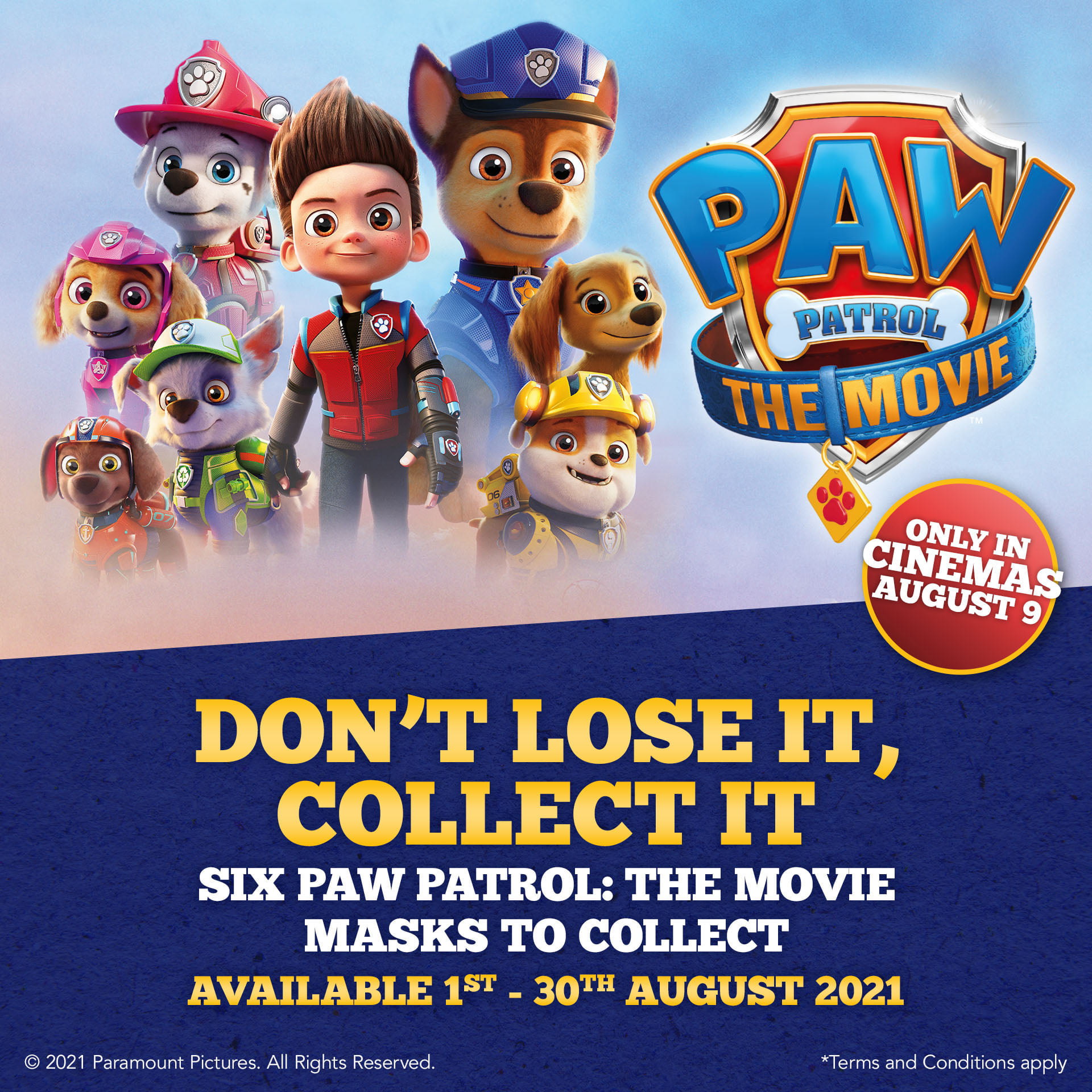 Chain Runner - Our fantastic PAW Patrol: The Movie Meal...